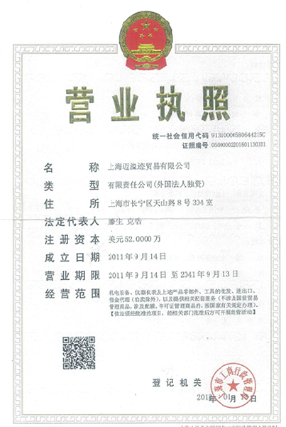 And Maeki Corporation established a sales office in Thailand.